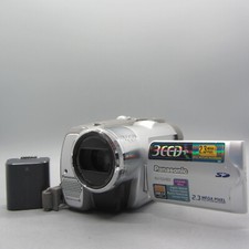 Panasonic 3CCD NV-GS180 Handheld MiniDV Cassette Camcorder Silver Tested