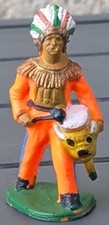 Figurine Indien, Far-West