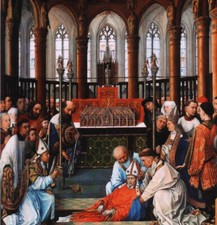 high quality oil painting handpainted on canvas" exhumation saint hubert"