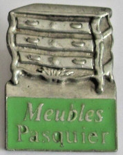 Pin's MEUBLE PASQUIER Ameublement de la maison Noté ETAIN au dos Vintage#4/18