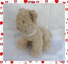 Doudou Peluche Chat Beige