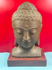 sculpture tête de Bouddha XXL