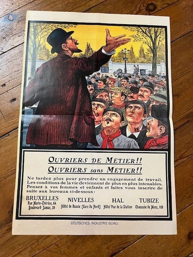 1914 1918 affiche - 1°gm/1914-1918/affiche, belge