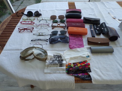 Lot lunettes vues de - lunettes,