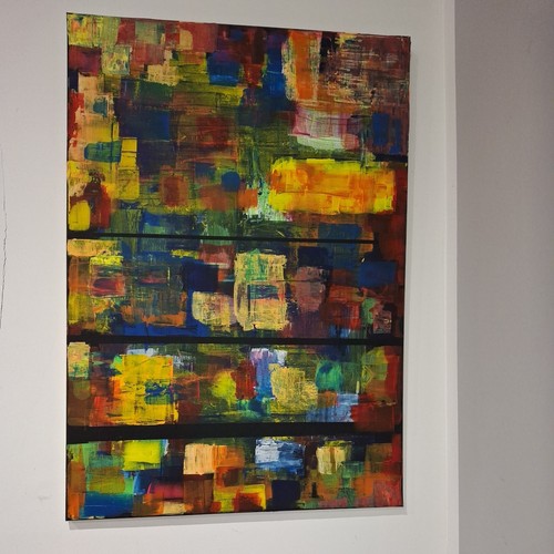 Tableau peinture abstraite