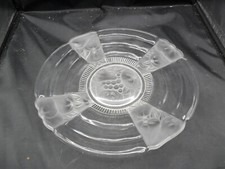 COUPE ART DECO VERRE PRESSE