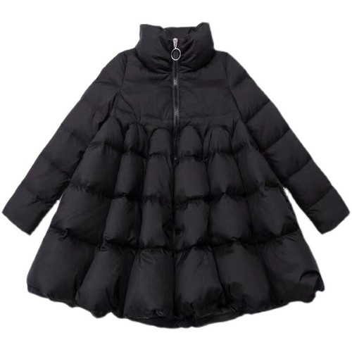 Manteau puffer ample solide - manteau,