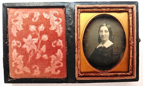 Daguerreotype jeune femme - ,