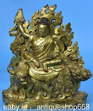 8" Vieille statue de Bouddha
