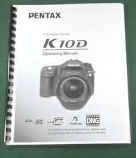 Pentax K-10D Operating Manual
