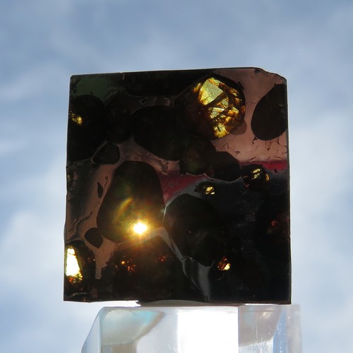 Minerali meteorite pallasite - minerali,