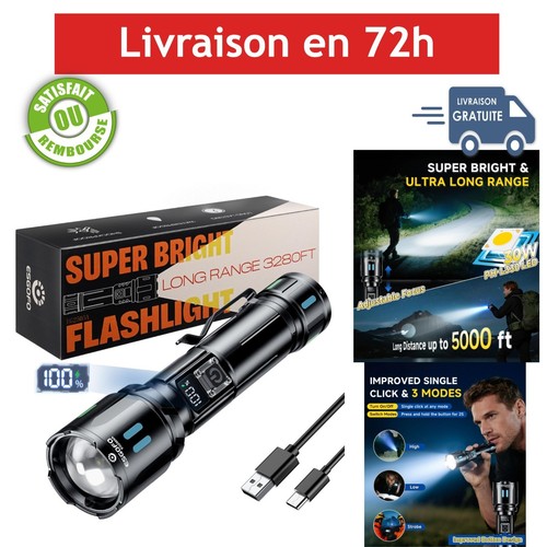 Esgofo lampe torche led - torche, ultra