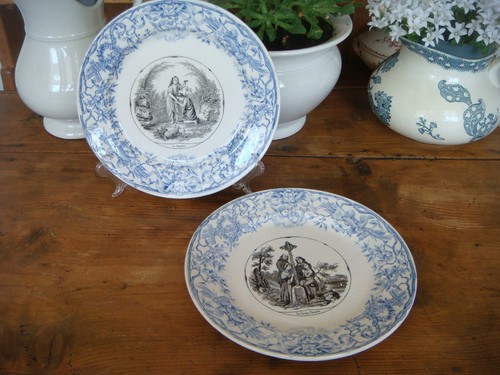 Assiettes sarreguemines la - 2,