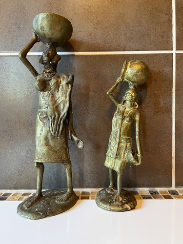 Statues art africain femmes - art,