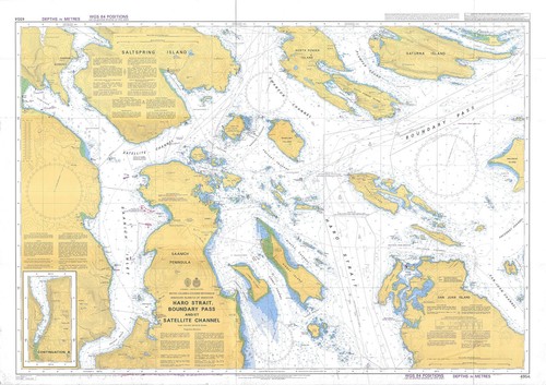 Carte marine admiralty 4954 - carte,