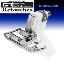 Pied ourlet invisible points invisibles machine à coudre Brother Singer Toyota #