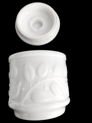Petit pot blanc neige - blanc-neige, à