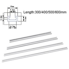 300-600mm Alliage Aluminium T - Type Guide Rail Gorge Diagonal Couper Fi