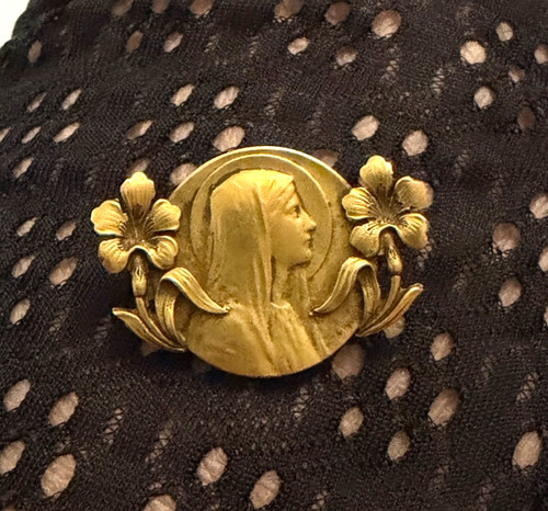 Ancienne broche vierge - ancienne,
