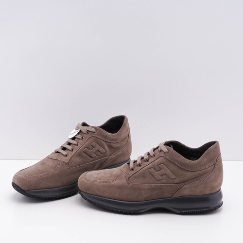 Hogan men brown sneakers - hogan,