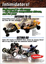 Kyosho RC Inferno TR-15 Ultima RB Print Ad Wall Art Decor