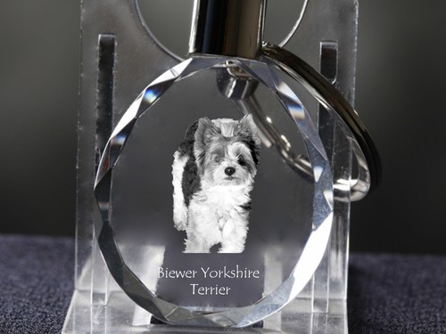 Biewer terrier porte clés - terrier,, porte-clés