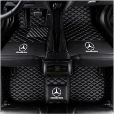 For Mercedes-Benz 1998-2026 All Moldes Luxury Waterproof Carpets Car Floor Mats