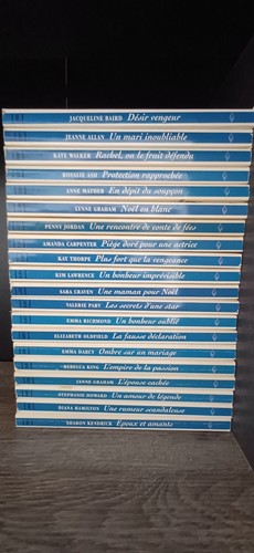 Lot livres harlequin - 20,