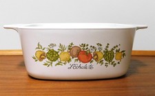 Corningware Spice of Life Casserole 1 Quart Excellent Used Condition