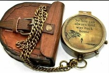 Ancienne boussole de poche