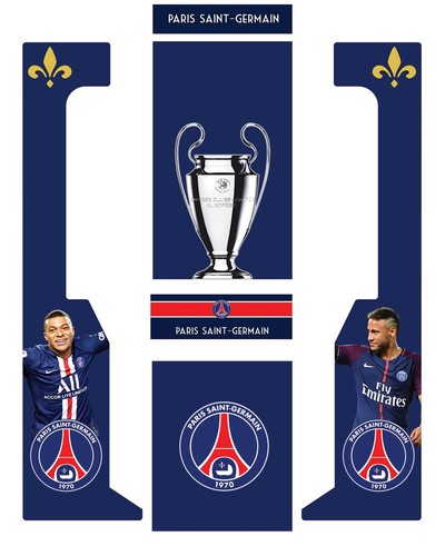 Stickers dartcab psg - -, jeu