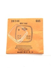 Verre montre SUC RN 144 - WESTCLOX 20,5x19 [NOS] (Watch crystal)