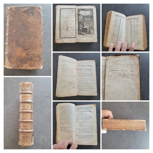 Livre 1723 les comptes - 1723,