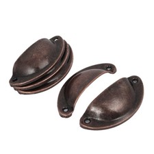 5Pcs Poignée Coquille fer