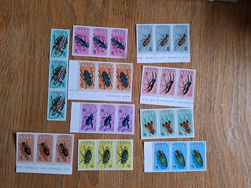 Congo timbres neufs thème - timbres,
