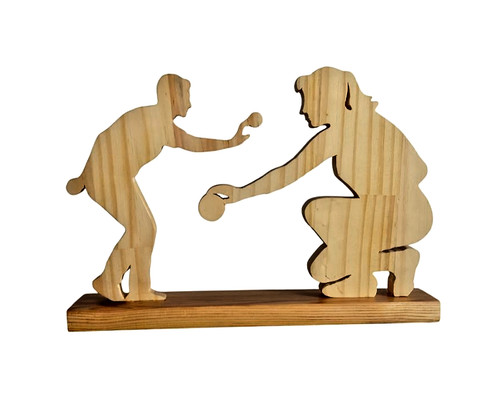 Pétanque duo de figurines - -,