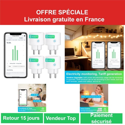 Prise connectée wifi 16a - wifi,
