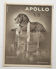 Catalogue APOLLO VH Société Générale Coutellerie Orfèvrerie Couverts, PARIS 1953