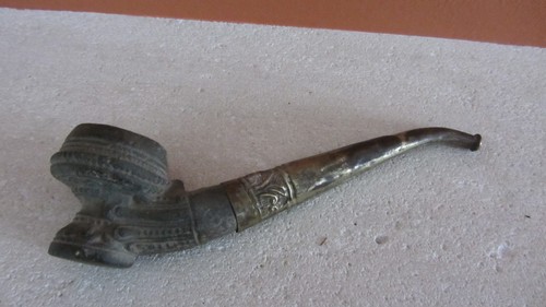 Pipe chibouk terre cuite - chibouk, en