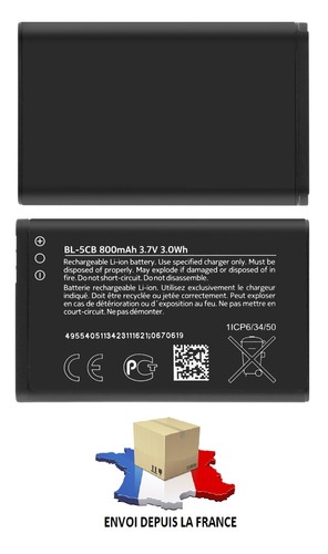 Batterie 5cb pour - bl-5cb,