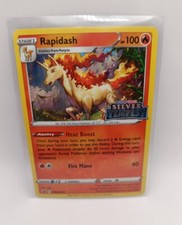 Pokemon Card Rapidash SWSH270 Silver Tempest Stamped Near Mint