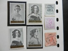 lot de 7 timbres belges
