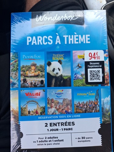 Wonderbox parcs thème - parcs, –
