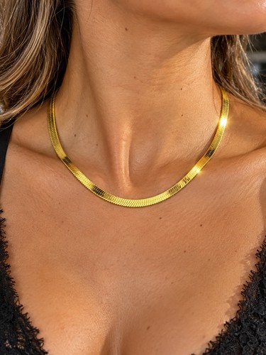 Collier anaconda plaqué - anaconda,