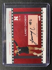 2025 Onit Athlete Laney Choboy Film Signature #14/15 Nebraska Volleyball!