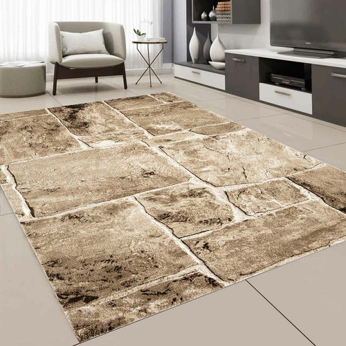 Tapis salon kurzflorig - tapis, pierre