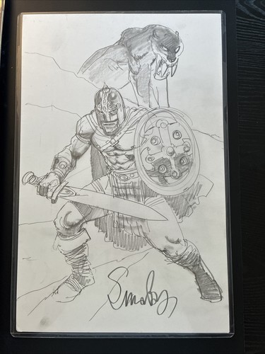 Original art pencil signed - original,