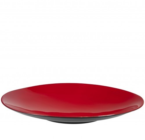 Bol design rose rond - rose,