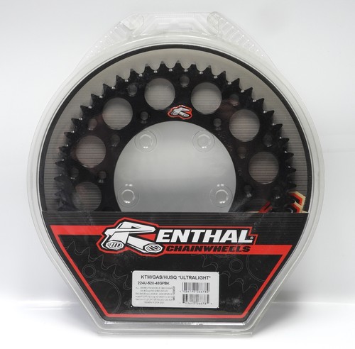 Renthal 224u 520 48gpbk - renthal, 224u-520-48gpbk