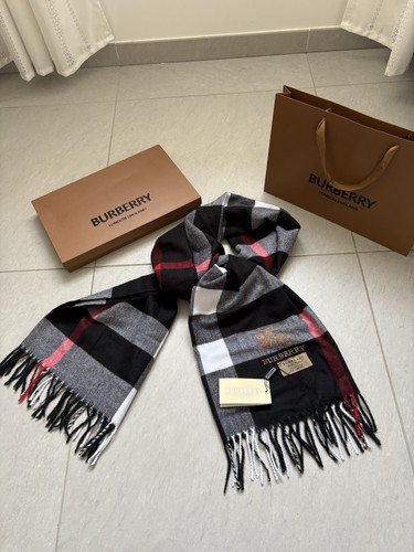 Burberry écharpe noir - burberry,